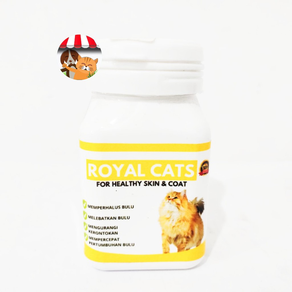 VITAMIN BULU KUCING ROYAL CATS - HEALTHY SKIN &amp; COAT