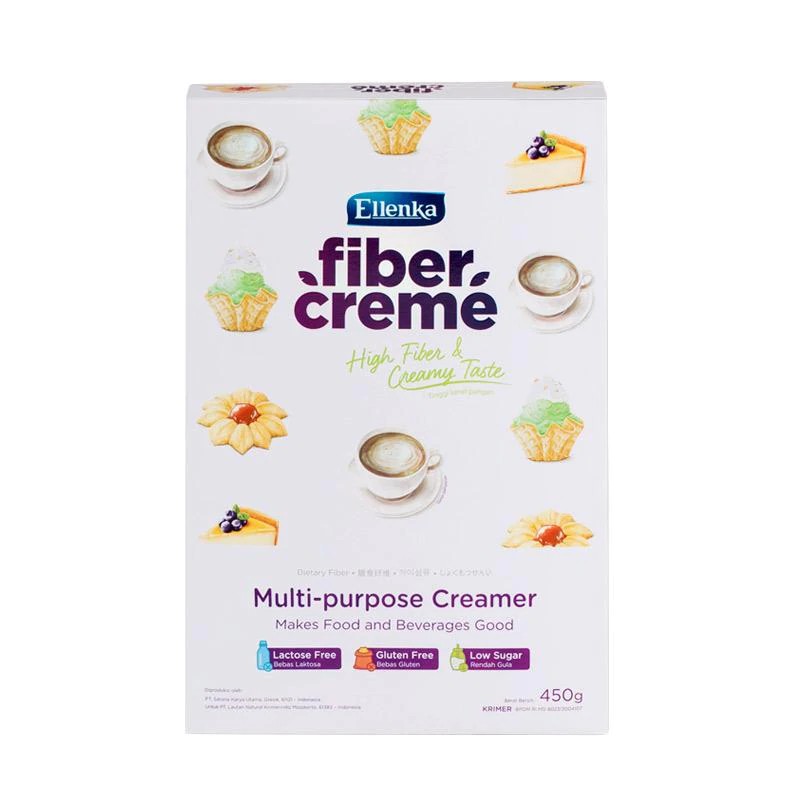 

Ellenka Fiber Creme 450gr / creamer / krim pengganti santan / susu