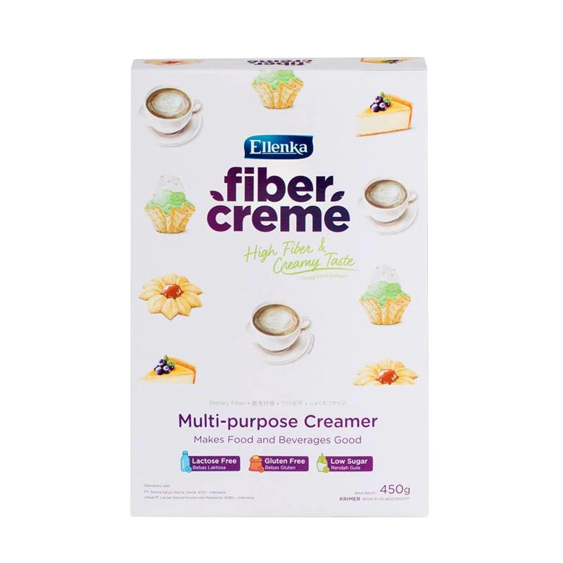 

Ellenka Fiber Creme 450gr / creamer / krim pengganti santan / susu