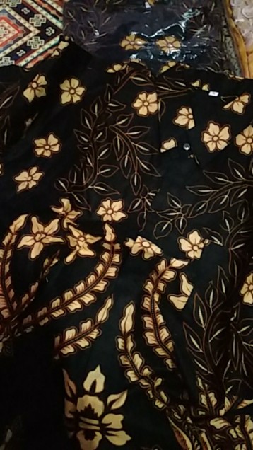 Couple Atasan Batik Dolby Hem Pria Wanita Terlaris | Batik Couple Pekalongan