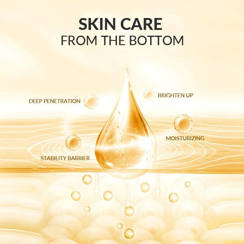 24K BIOAQUA Gold Facial Trial KIT ( 3g+3g+3g ) 𝗘𝗥𝗘𝗥 𝗛𝗔𝗥𝗚𝗔 𝗣𝗘𝗥 𝗦𝗔𝗖𝗛𝗘𝗧 [ TONER +SERUM + CREAM ]