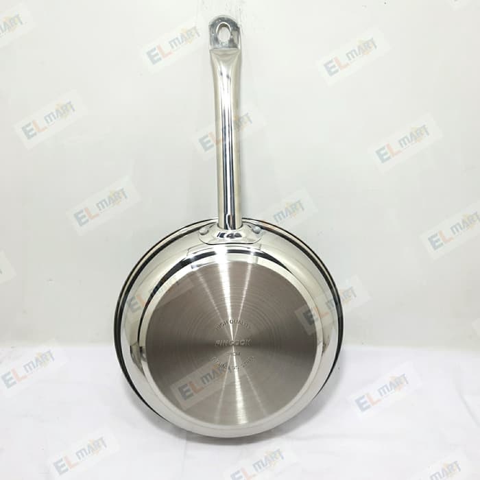 Frying pan stainless FINCOOK Excellent induksi 24cm FP2405SSTF fry pan