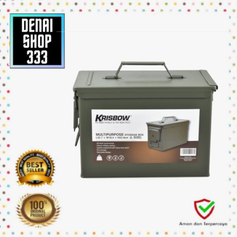 Krisbow Kotak Penyimpanan (Besi)
