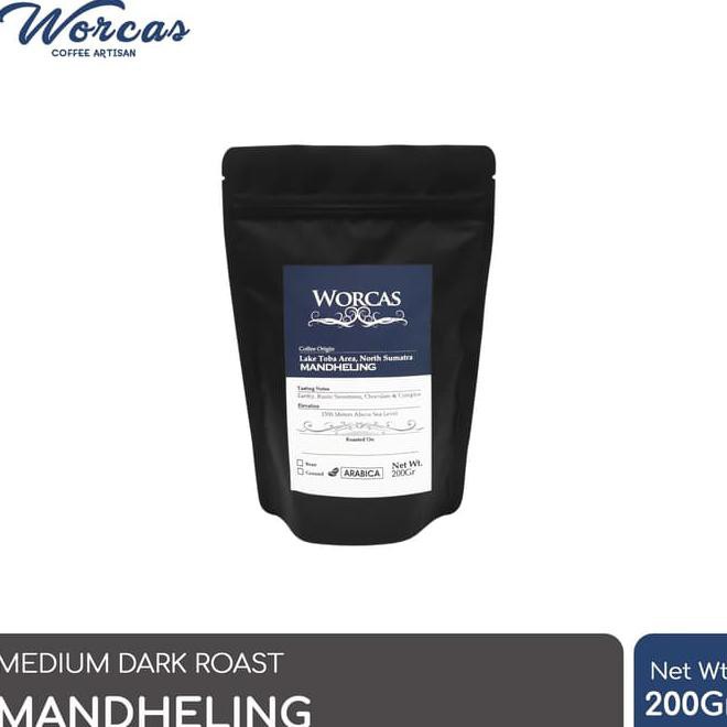 

Ywce Kopi Arabica Mandheling 200 Gram (Biji/Bubuk) | Worcas Coffee - Kopi Biji Ydkw