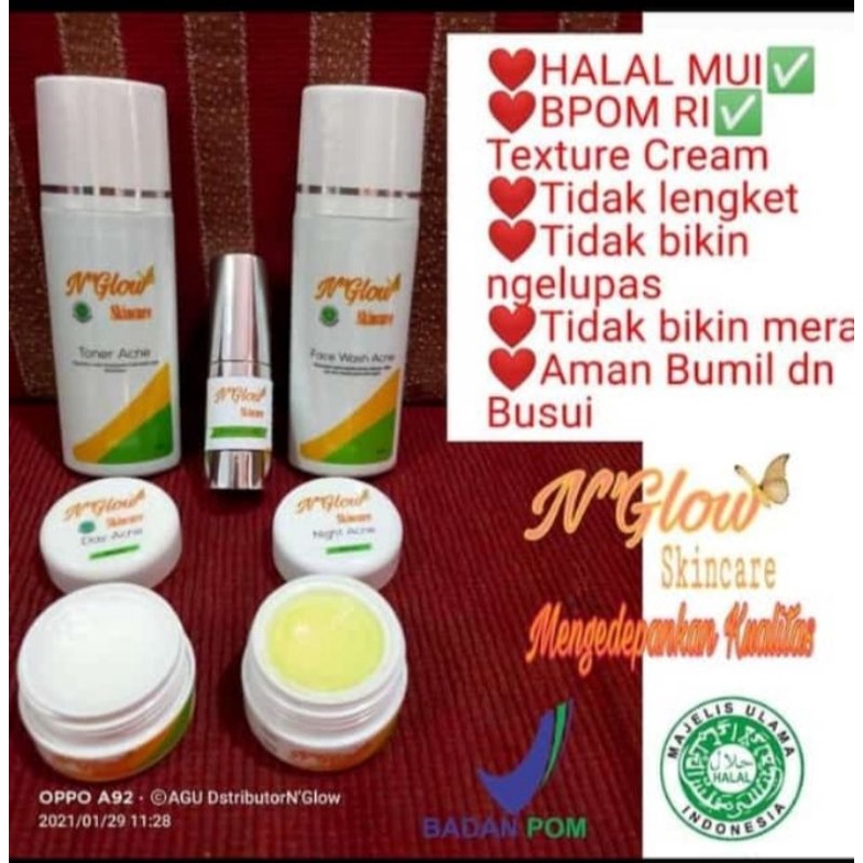 N'glow skincare Acne