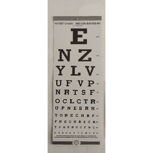 SNELLEN CHART / bagan Snellen
