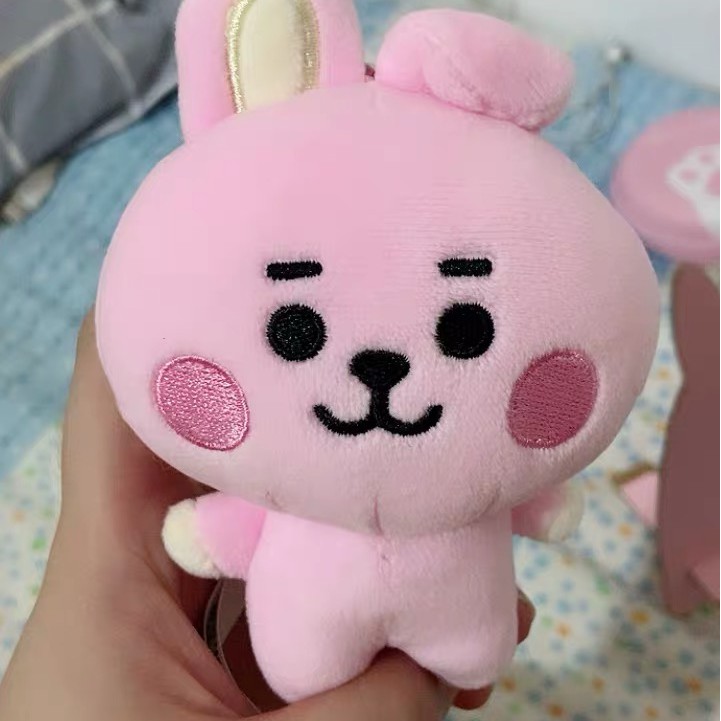 [Bayar Di Tempat] 20 Baby Charm（Body） 11cm BT21 OFFICIAL Keychain Pendant-COOKY
