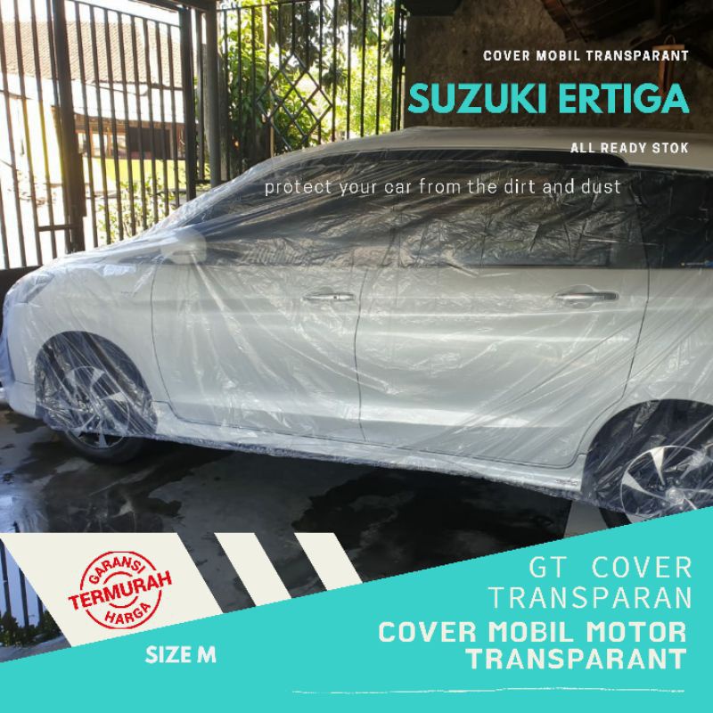 Body Cover - Cover Mobil Transparan - Mantel Mobil Avanza Xpander Mobilio Calya Sigra