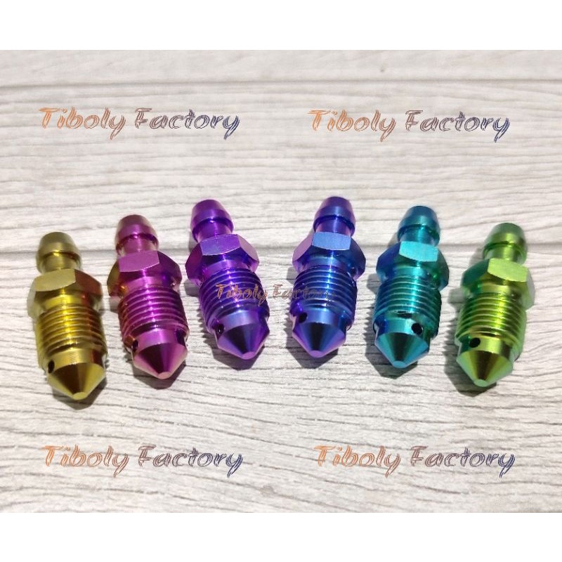 Baut Proti Titanium GR5 Nepel Angin Kaliper Brembo M10