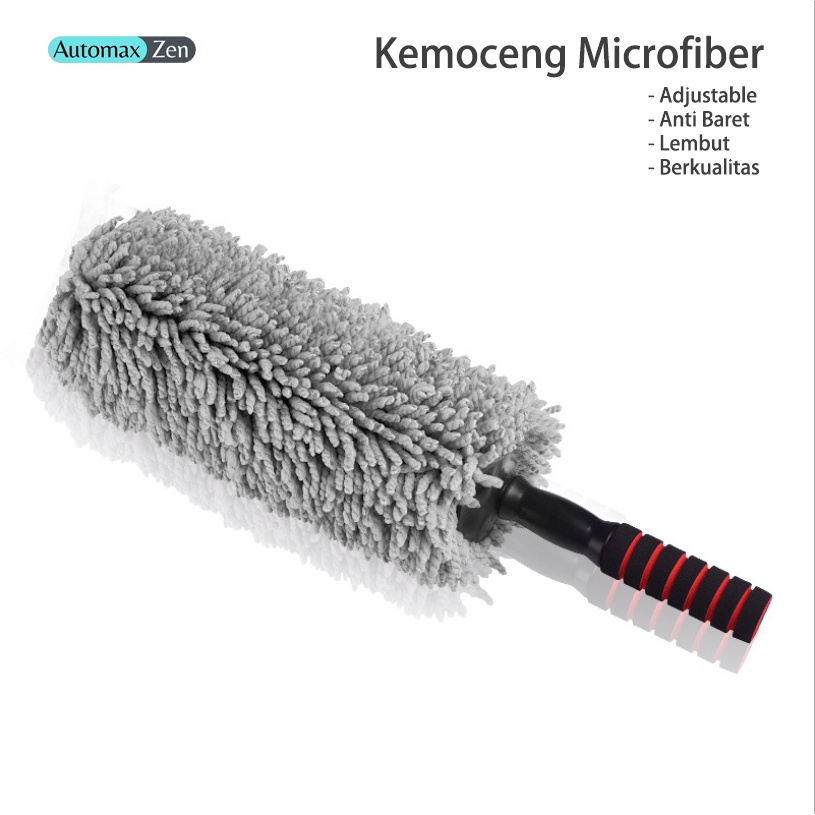 Kemoceng Microfiber Tebal  Scalable Pembersih Debu Rumah &amp; Mobil / Pembersih Serbaguna / Pembersih Mobil / Pembersih Debu / Pembersih Microfiber