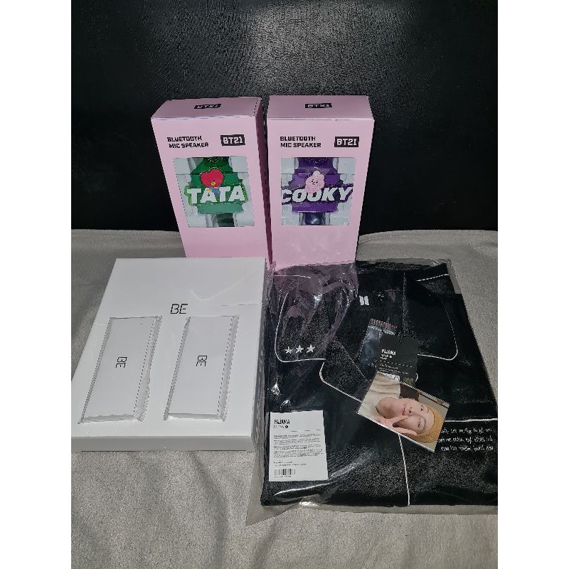 [READY STOCK] BTS BE MERCH PIYAMA PAJAMA ONLY TANPA PC