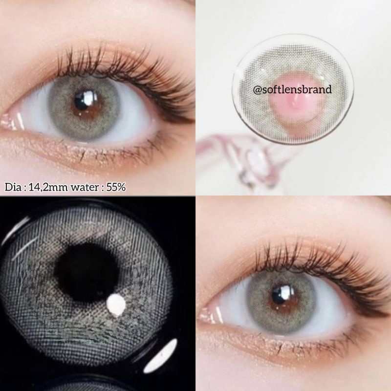 SOFTLENS - softlens gray / softlens normal / softlens minus / softlens kitty kawaii mini cemore