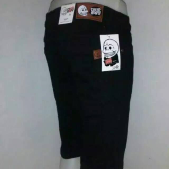 Celana CHEAP MONDAY SOFTJEANS pendek celana jeans pendek CHEAP MONDAY