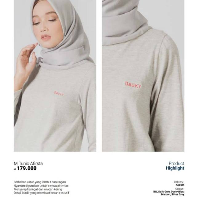 DAUKY - TUNIC M AFRISTA Baju Atasan Wanita