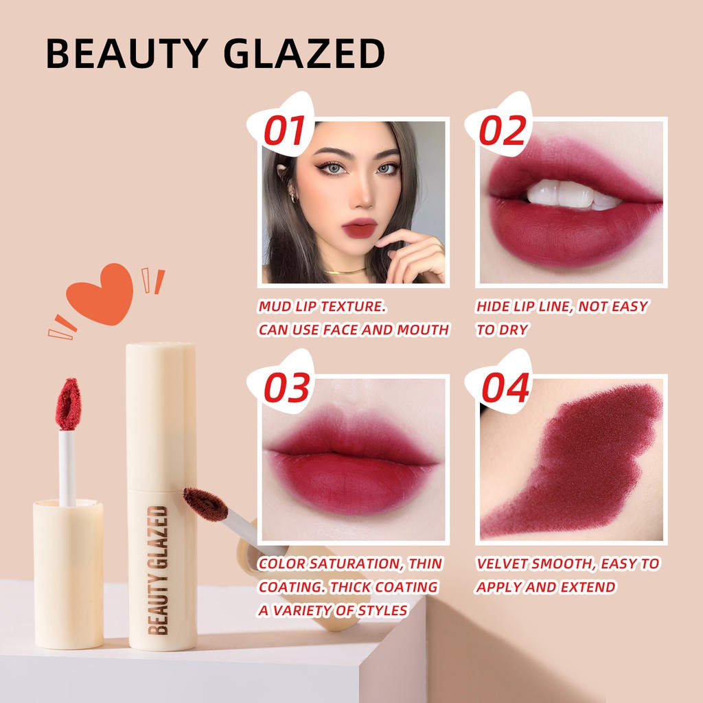 Beauty Glazed Chocolatte Lipstick Silky Lip Glazed Beauty Glazed Lipstik Beauty Glazed Lipstick Beauty Glazed Lipmatte Beauty Glazed Lipstick Matte Beauty Glazed Lip Cream Beauty Glazed