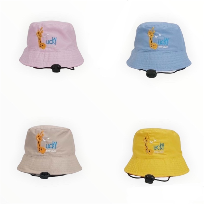 Topi Bucket Tali Jerapah Bordir