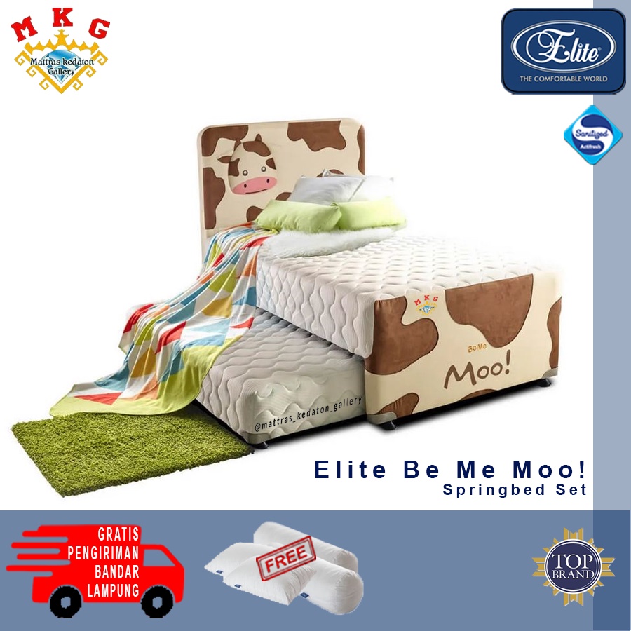 Elite Springbed 2 in 1 Sorong Bee Me- Kasur Springbed Sorong 2in1