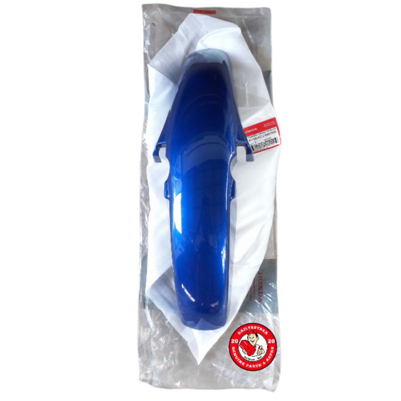 Fender Sayap Slebor Spakbor Depan Biru Tiger 2000 Lawas Original 61100-KCJ-690TNS