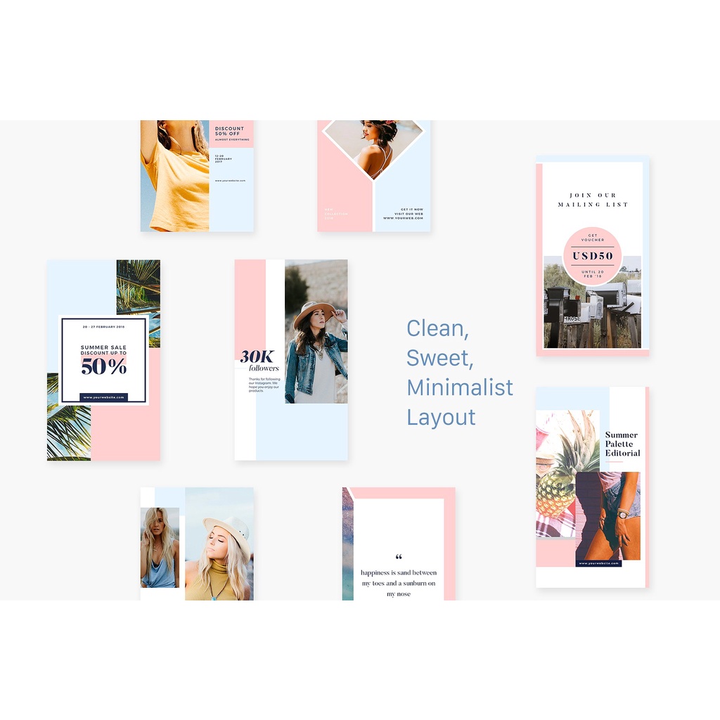 Instagram Stories Pack Palette