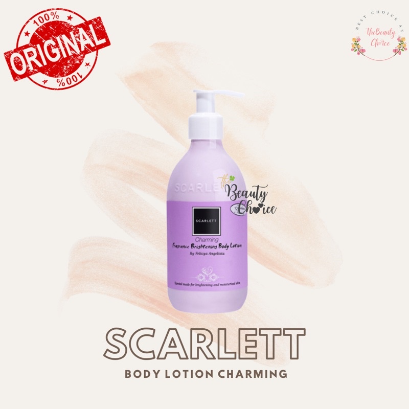 BPOM SCARLETT WHITENING BY FELICYA LOTION SHOWER GEL SCRUB SERUM JOLLY COFFEE POMEGRANATE BRIGHT-LOTION CHARMING