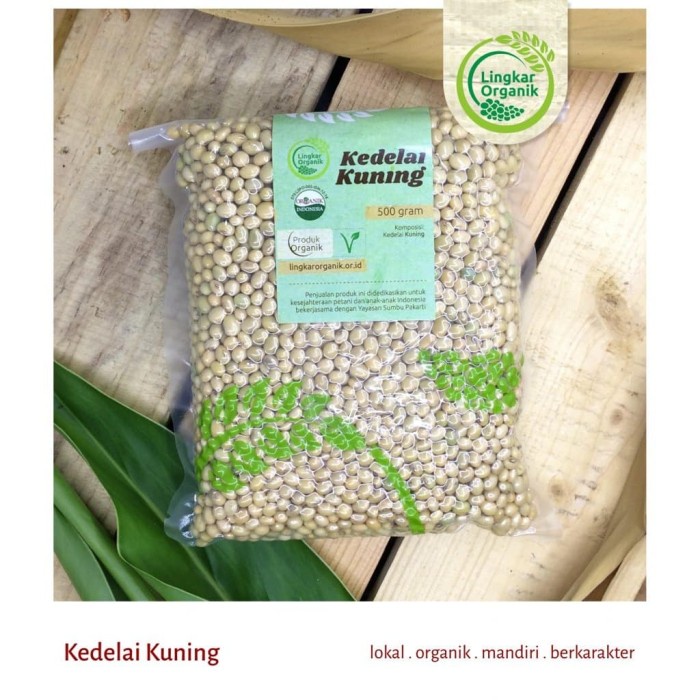 

Vs201Vv Kacang Kedelai Kuning Lingkar Organik 500 Gram Non Gmo Dscscv