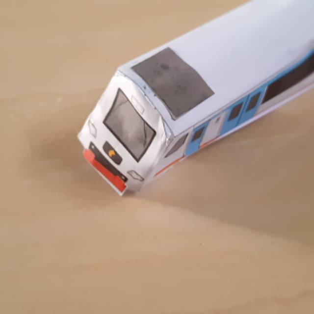Papercraft krl dan gerbong kai