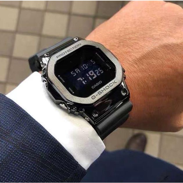 RECOMENDED CASIO G-SHOCK GMS5600 STAINLESS GSHOCK G SHOCK WATERPROOF WOMEN WATCH