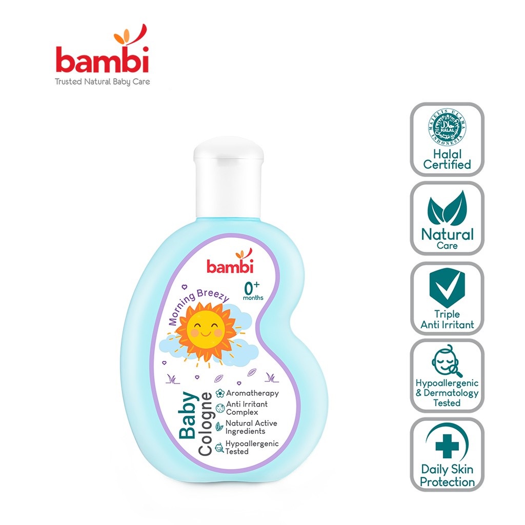 Bambi Baby Cologne Sweet Floral / Morning Breezy 100ml