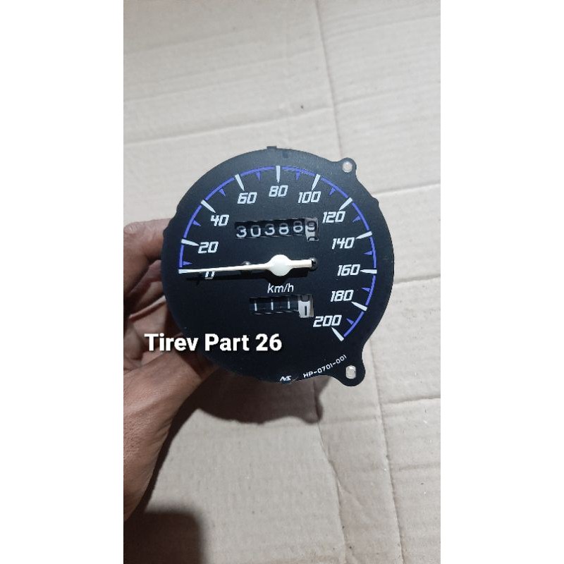 mesin Km kilometer Spido spedometer Tiger revo 2007-2008