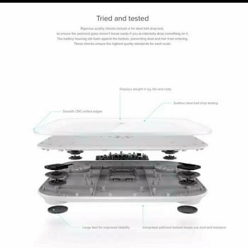 Xiaomi Smart Weight scale-timbangan digital