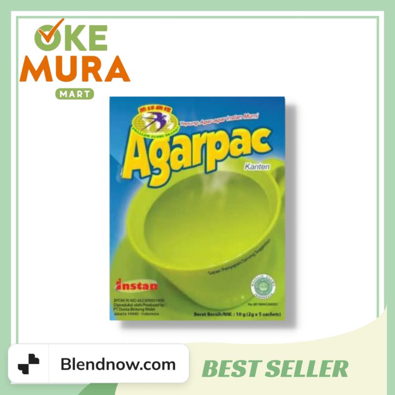 

AGARPAC DARI SWALLOW GLOBE ( 10X2GR )