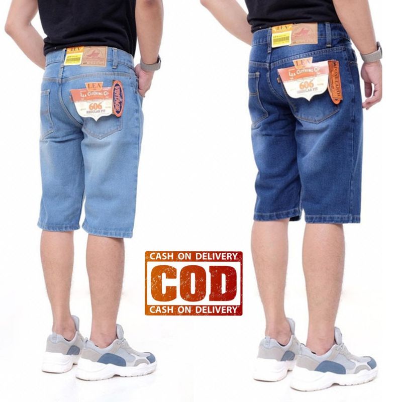 (bisa cod )sale celana jeans pendek lea grade ori