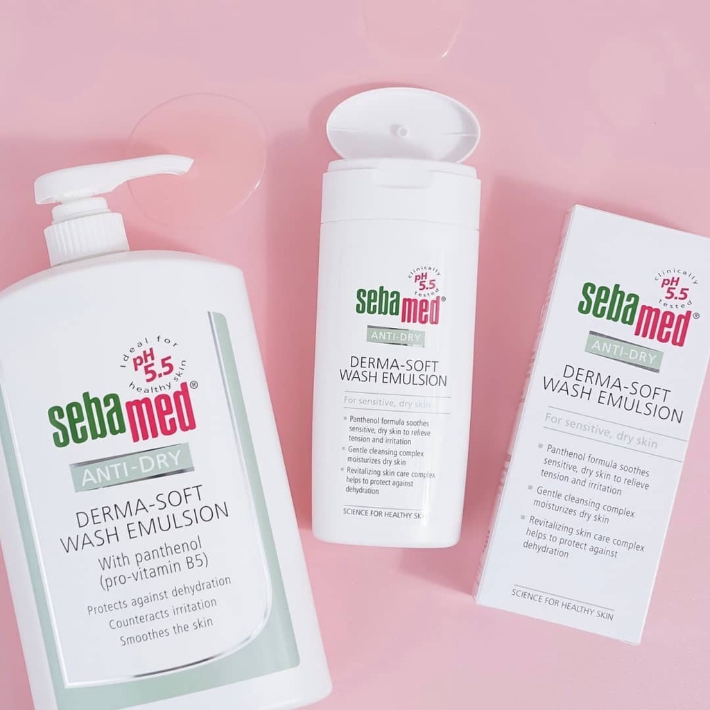 SEBAMED ANTI DRY Derma Soft Wash Emulsion 200 ML 200ML