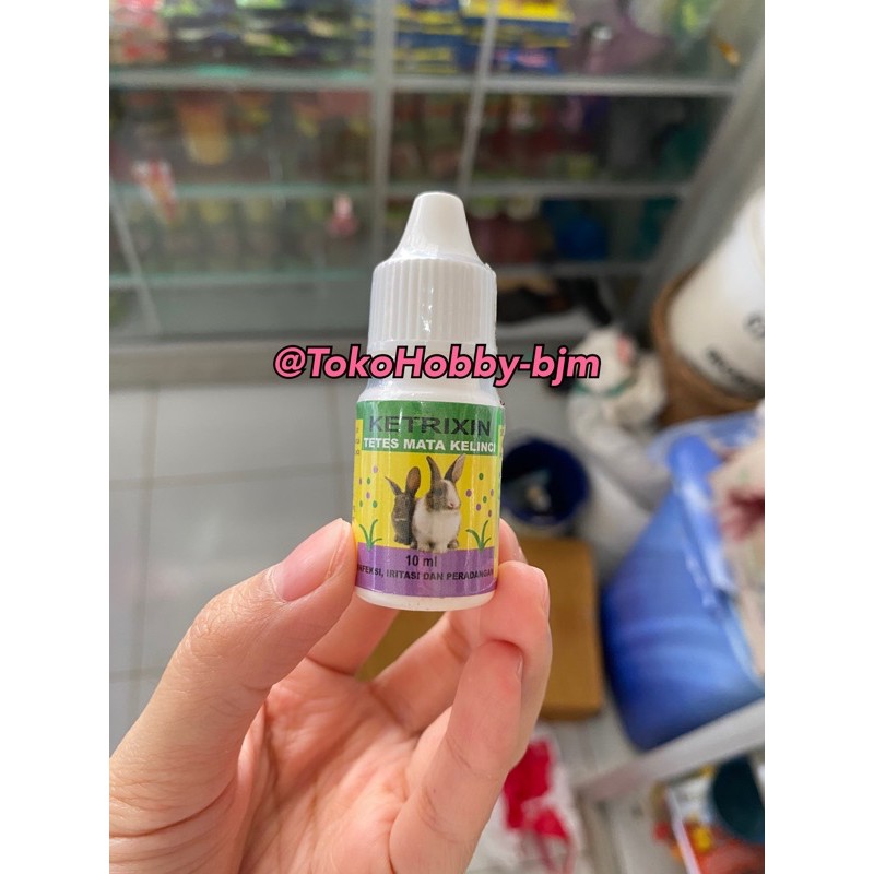 ketrixin kelinci - obat tetes mata kelinci - kelinci sakit mata - tetes mata rabbit