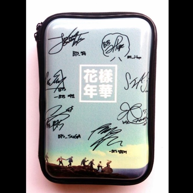 

Tempat pencil BTS Army korean Kpop Pencil case HPO