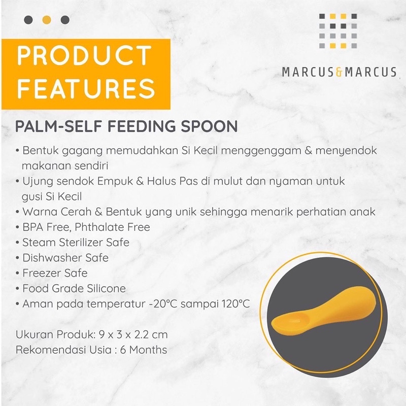 Marcus&amp;Marcus palm self feeding spoon