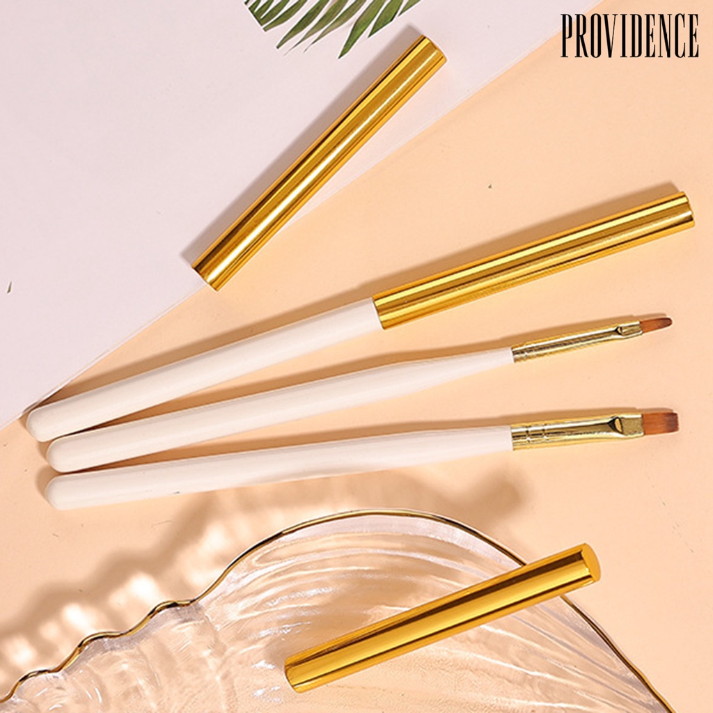 Providence Kuas Nail Art UV Gel Akrilik Bulu Lembut Multifungsi