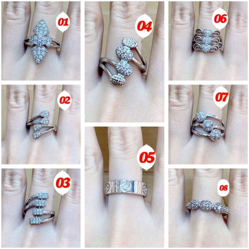 Cincin silver wanita