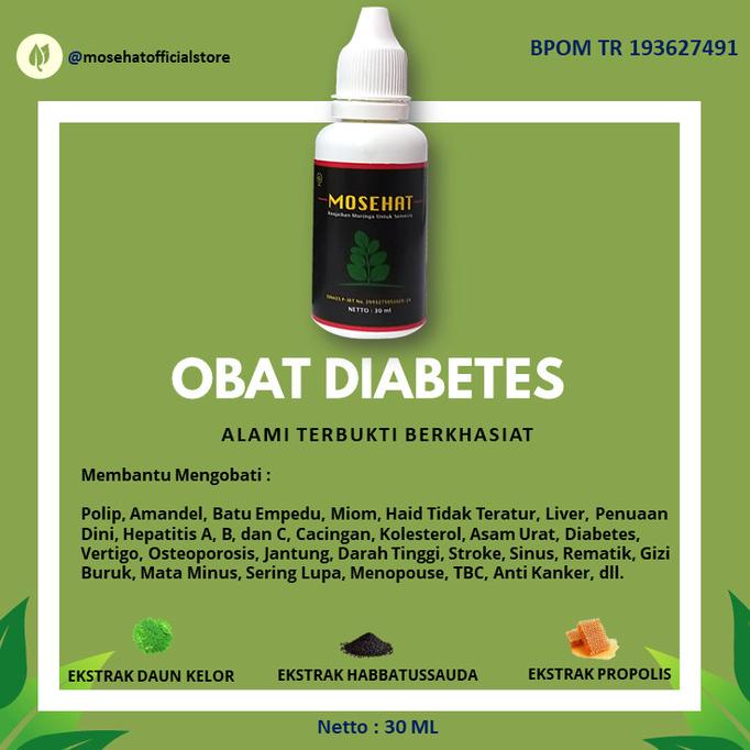 TERMURAH Obat DIABETES MOSEHAT Jamu Tetes Herbal Mengobati Diabetes Melitus Asli