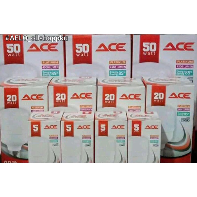 Lampu LED ACE 30w / 40w /50w