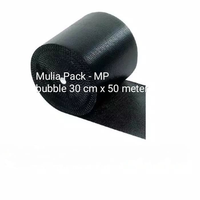 

SUPER MURAH - BUBBLE WRAP HITAM DAN BENING / BUBLE WRAP MP UKURAN 30 CM X 50 M - PUTIH