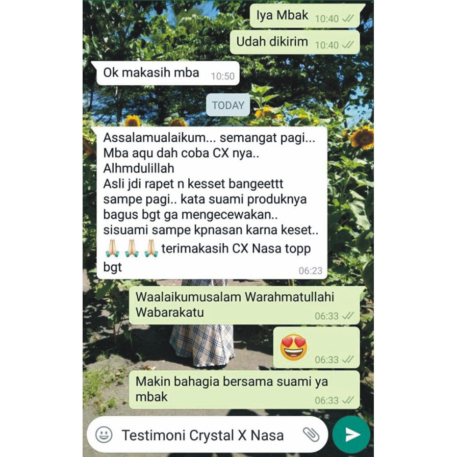 NCX NASA CRISTAL X ORIGINAL 100% NCX CRYSTAL X NASA ORIGINAL ASLI ORI