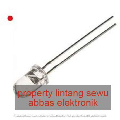 10pcs LED MERAH 5MM