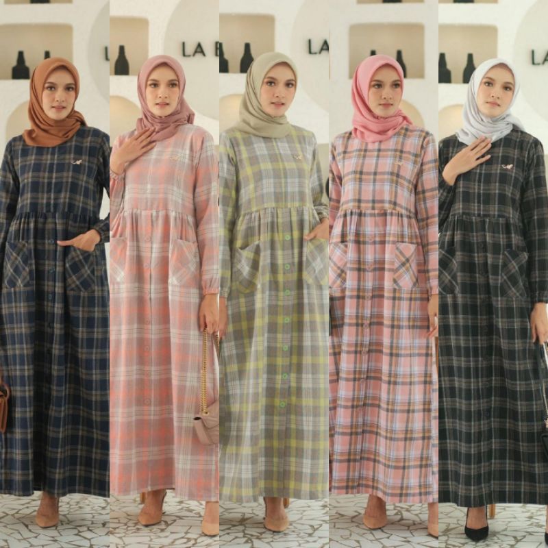Gamis Katun MY LADY Sabba Dress ORIGINAL