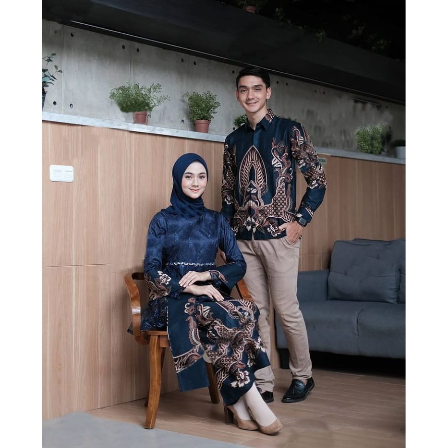 Maura Couple - Sania Ruffle Batik Couple ori Ndoro jowi DNT Garansi Termurah Shopee - Couple Aulia-1