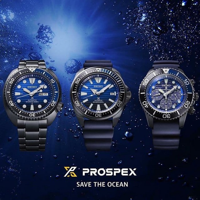 Seiko Solar Chronograph Save The Ocean SSC701P1 Diver SSC701 original