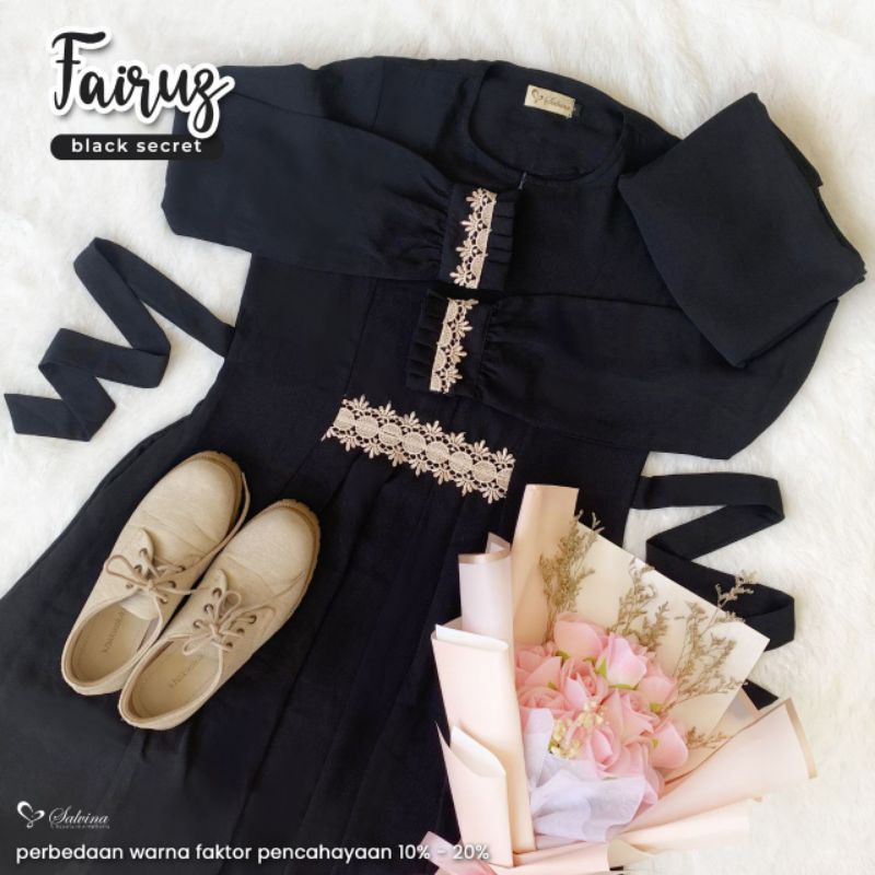 Fairuz Dress Cantik by Salvina Hijab