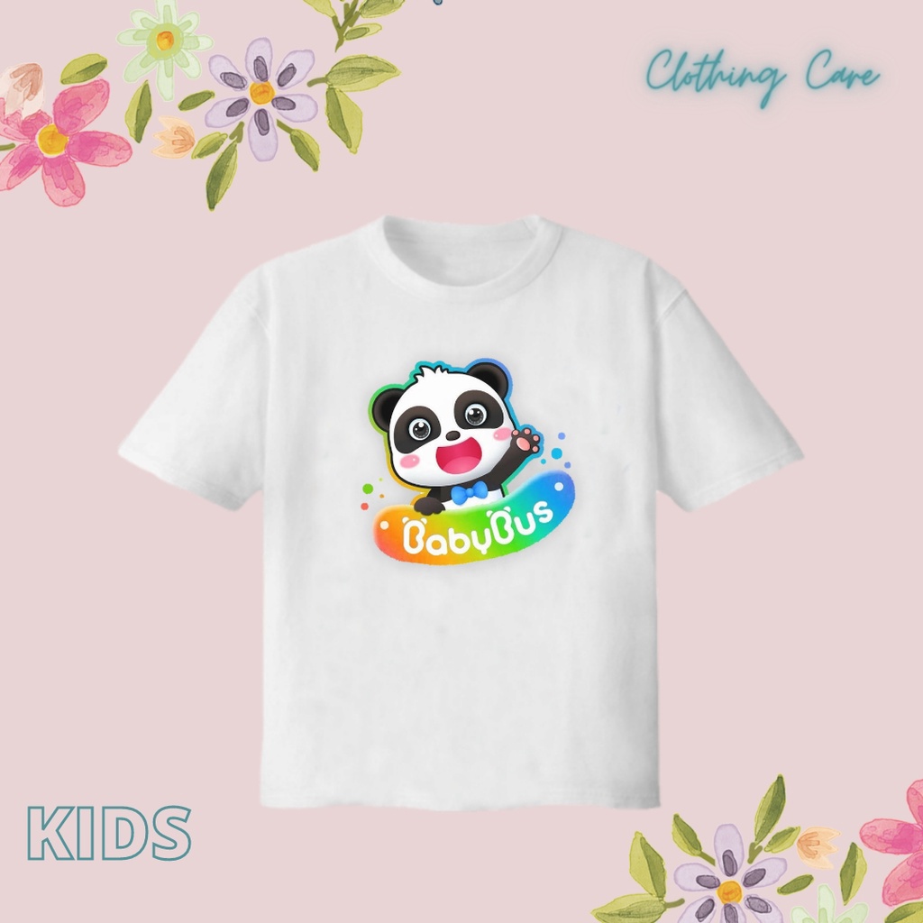 Kaos Atasan Anak-Anak BABYBUS Baju Anak Perempuan Laki-Laki Fashion Premium BABYBUS Kaos Anak BABYBU