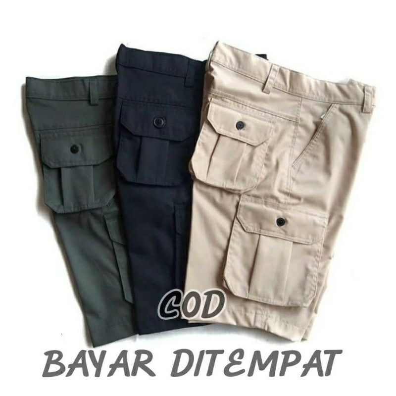 Size (27‐-38) Celana pendek pria cargo kimpul All Size 27--38 Viral manjaddawajada_id