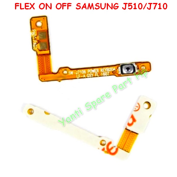 Flexible On Off Samsung J5 2016 J7 2016 J510 J710 Original New